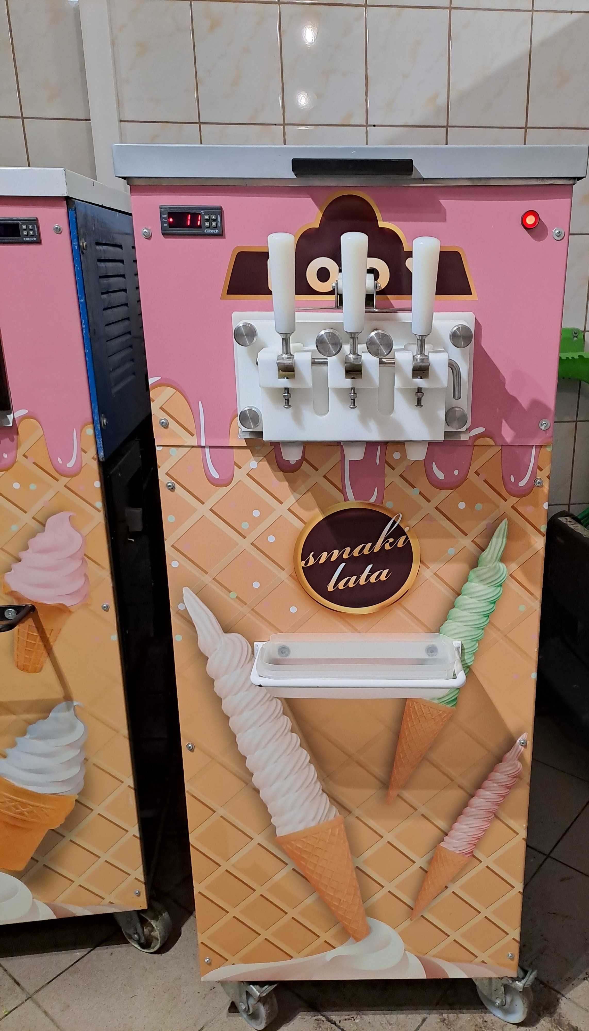 Maszyna automat do lodów amerykańskich świderków 100% sprawna