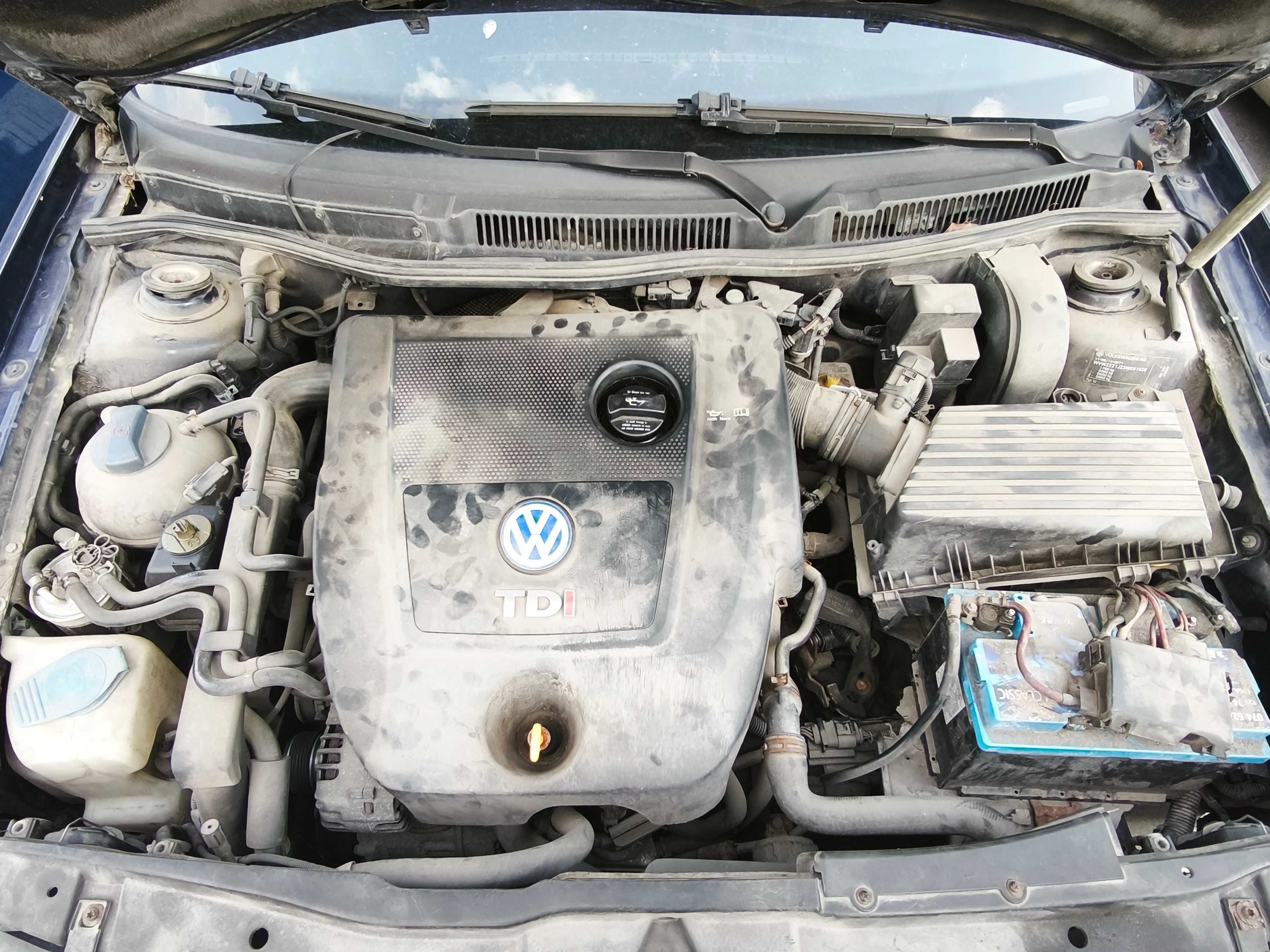 Golf 4 uszkodzona skrzynia 2002r 1.9TDI