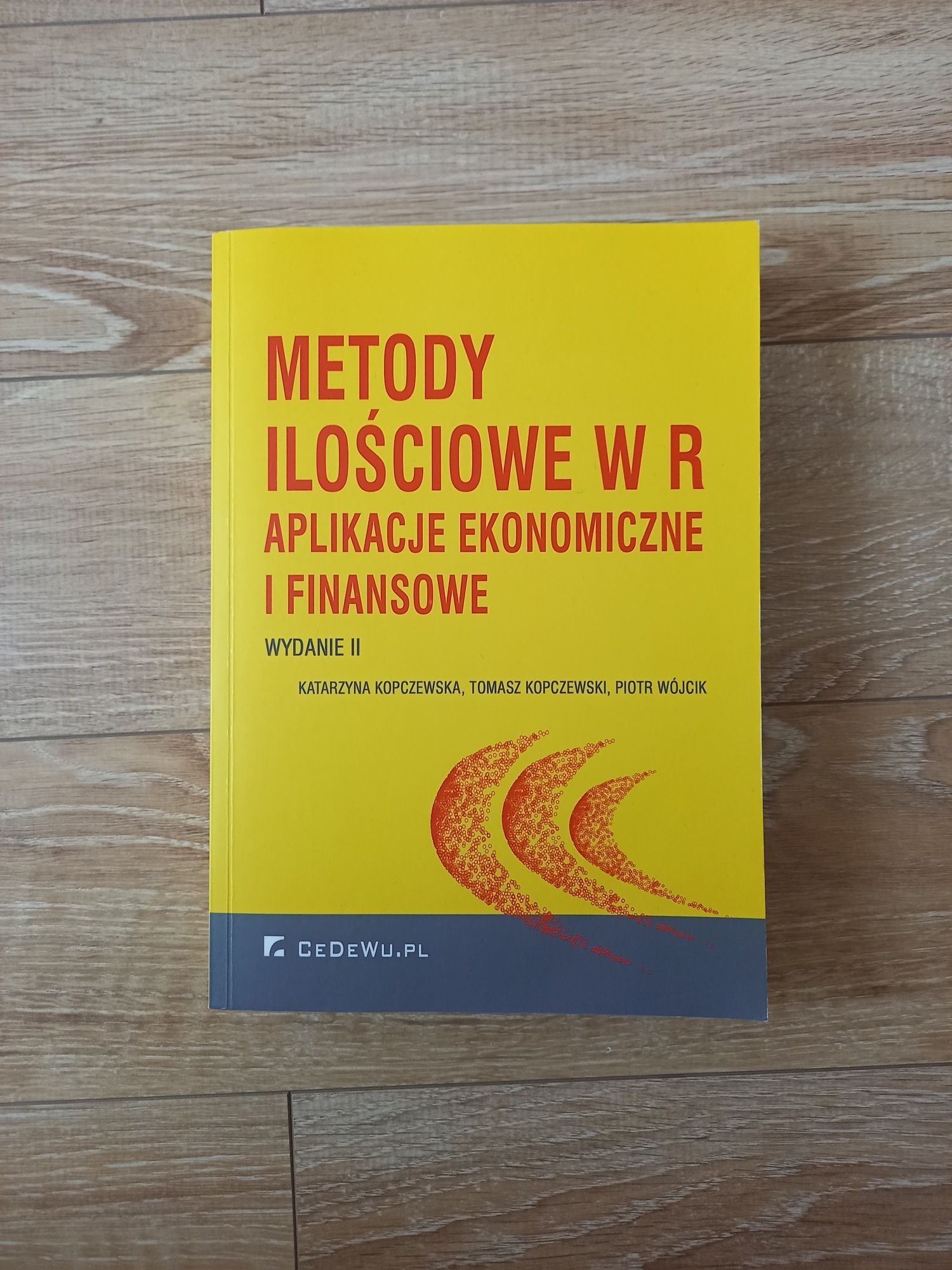 Książka Metody ilościowe w R. Aplikacje ekonomiczne i Finansowe płyta