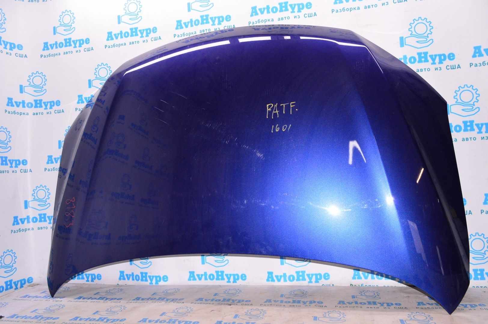 Капот голый Nissan Pathfinder 17-рест (01) синий цвет:RBY 65100-9PF0A