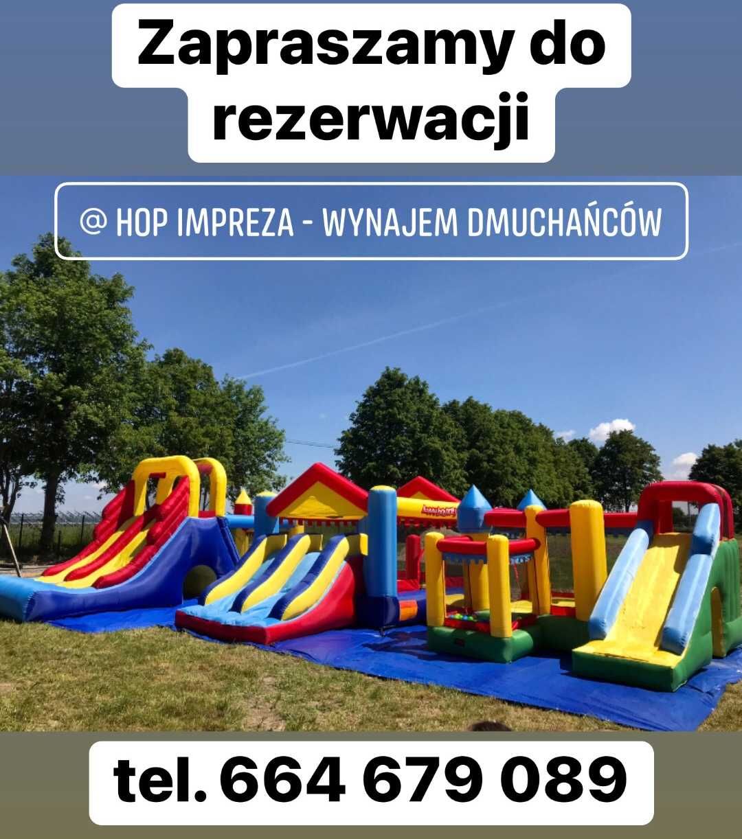 Dmuchańce / dmuchaniec / zjeżdżalnie / zjeżdżalnia / zamek - wynajem