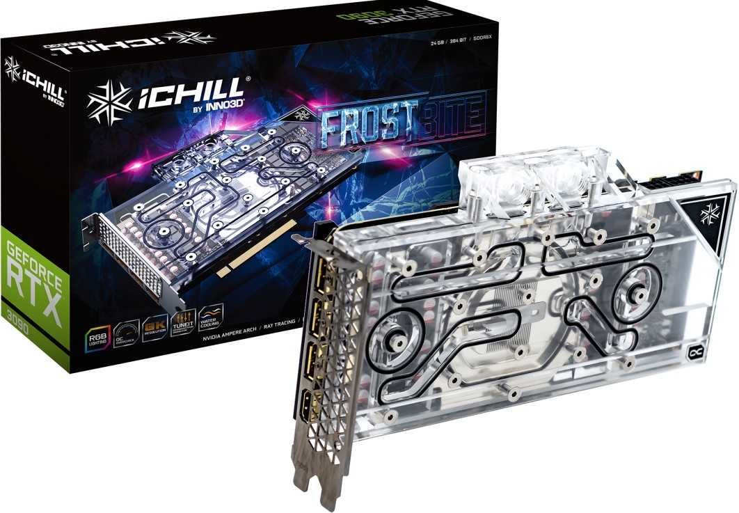 Inno3D GeForce RTX 3090 iCHILL Frostbite - 24GB GDDR6X