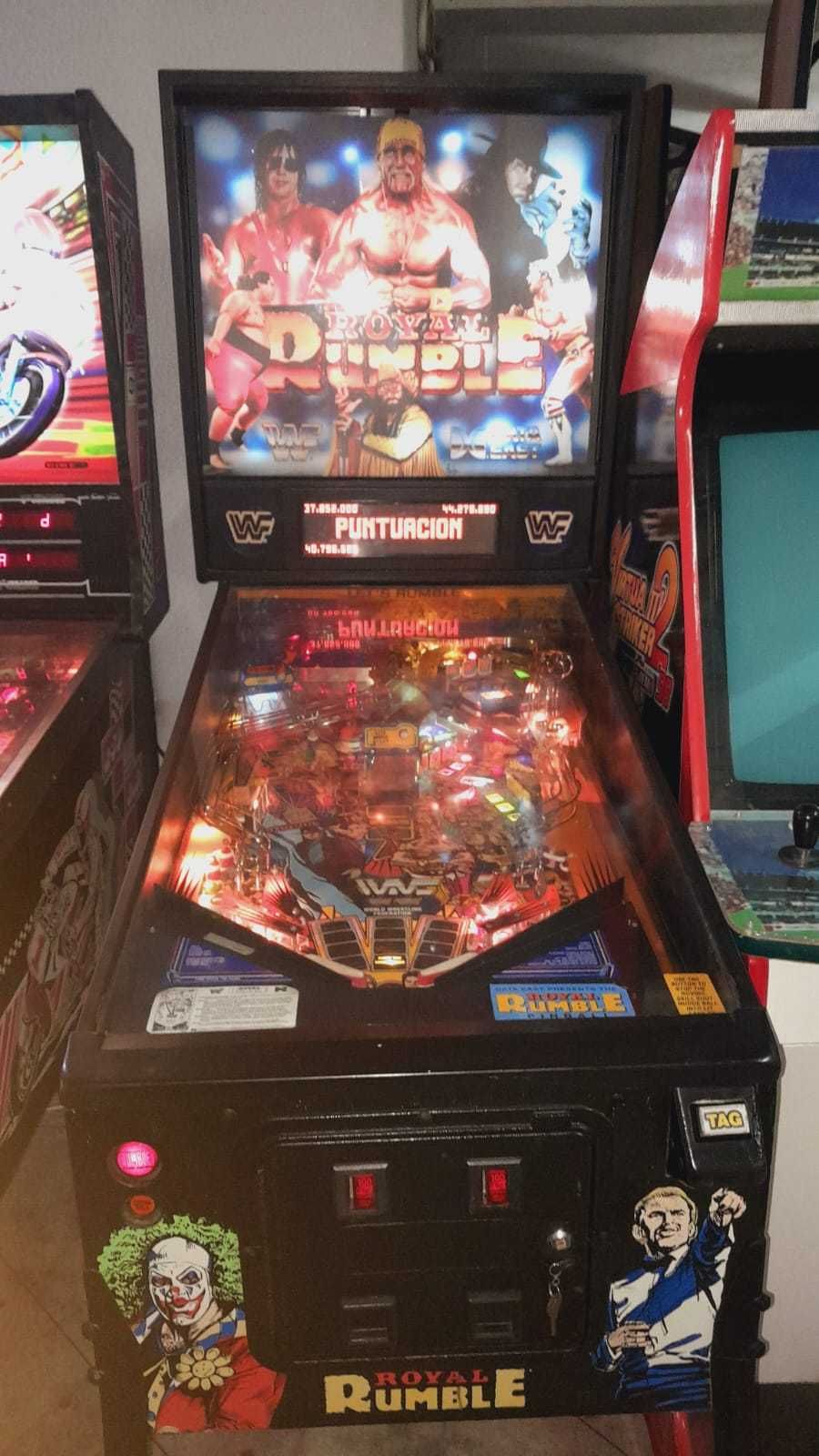 Máquinas flipper , setas etc.