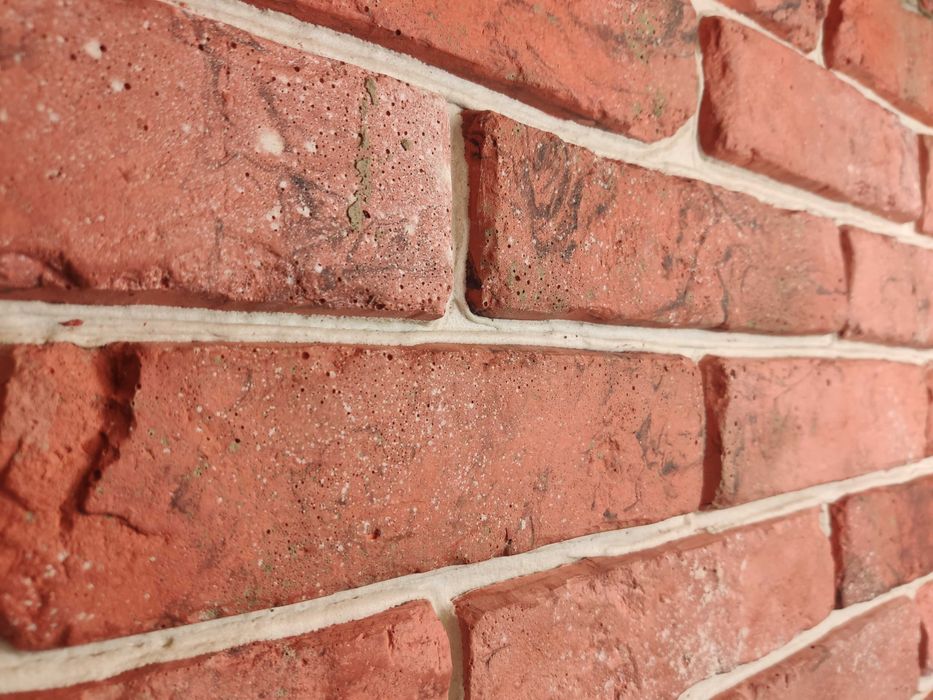 Płytki ceglane, cegła czeladzka, rustykalna.