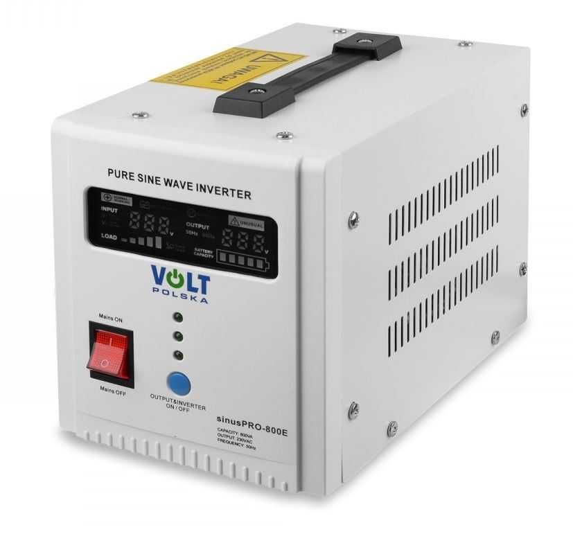 Zasilacz Awaryjny Volt POL 800W 12/230V +AKU65Ah