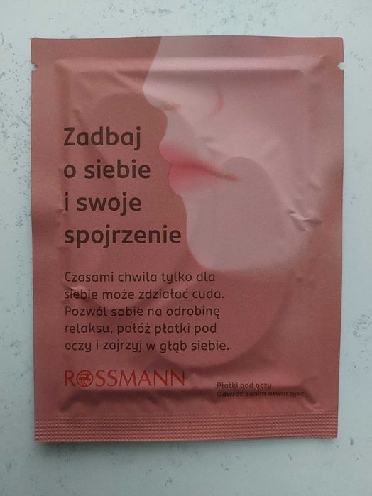 Hydrożelowe płatki pod oczy Rossmann - NOWE!