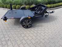 Lorries MT2 Black Edition Przyczepa na dwa motocykle