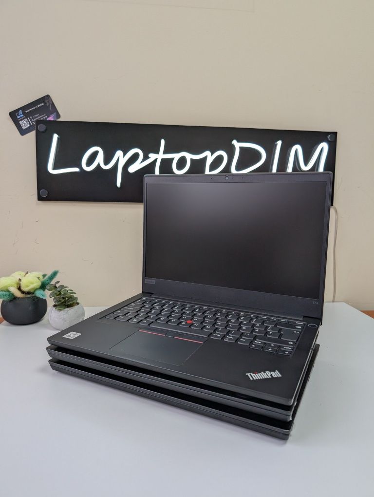 Ноутбук Lenovo ThinkPad E14/i5-10210U/8/256/FullHD/IPS/14"/4ядра.8пот