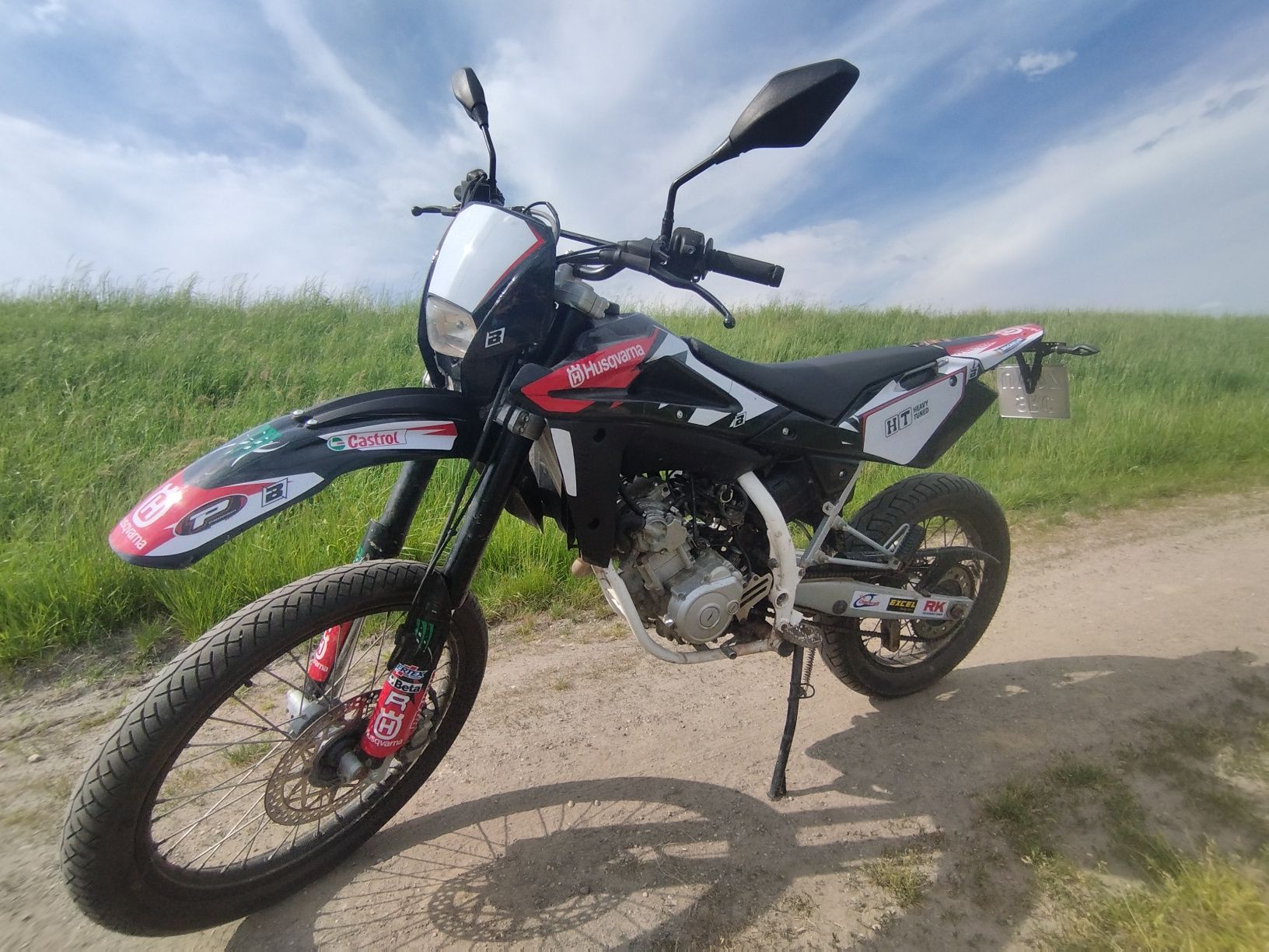 Husqvarna Te 125 4t jak wr beta yamaha