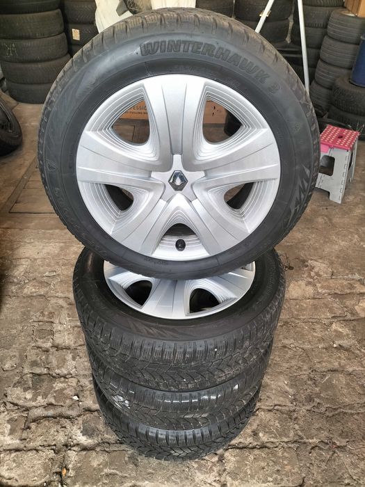 Koła Żimowe Renault Scenic Grand Megane Laguna 5 x 114,3 Org Kołpak
