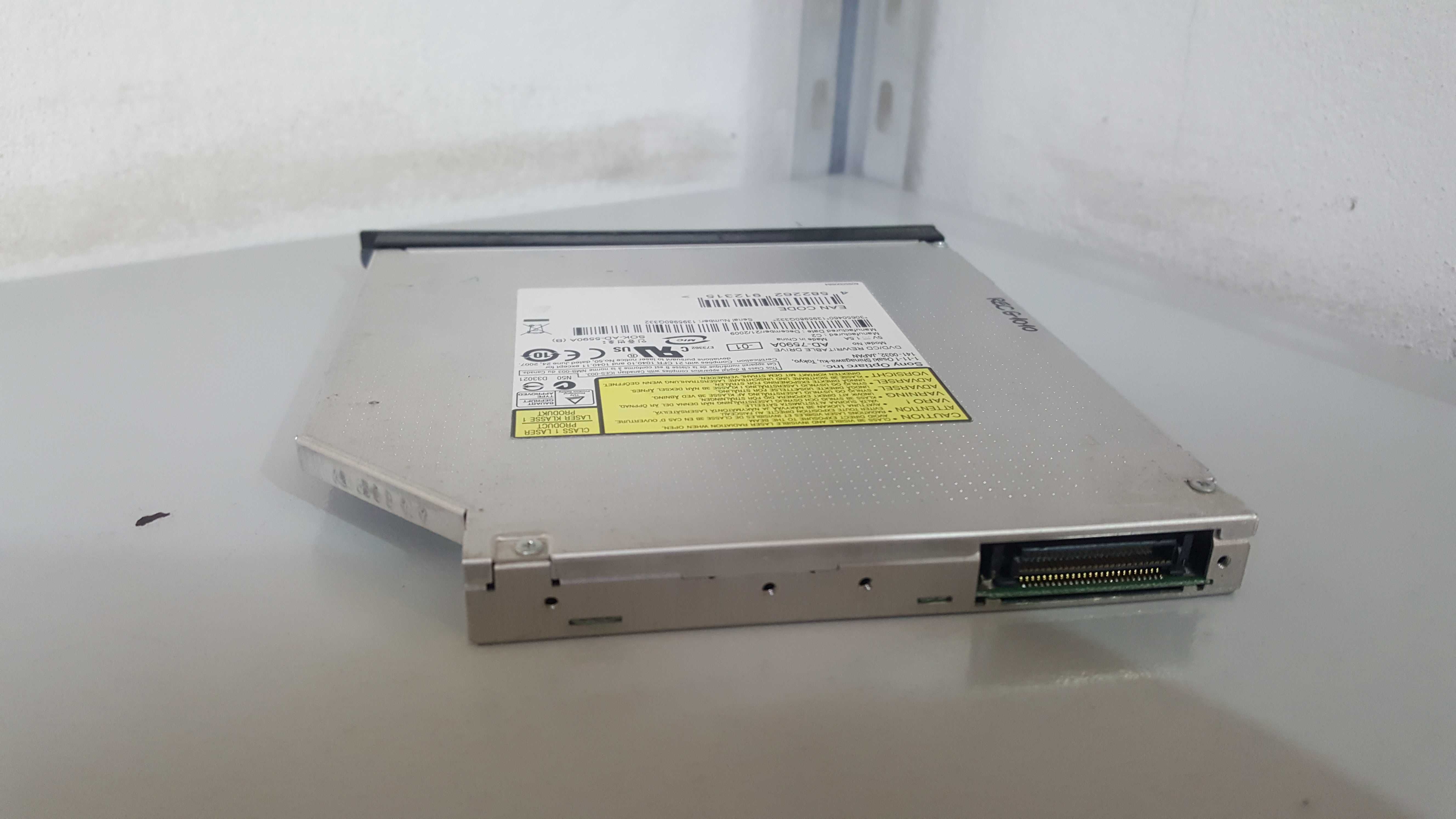 Leitor Gravador Sony AD-7590A Slim- CD DVD±RW- ATA - IDE