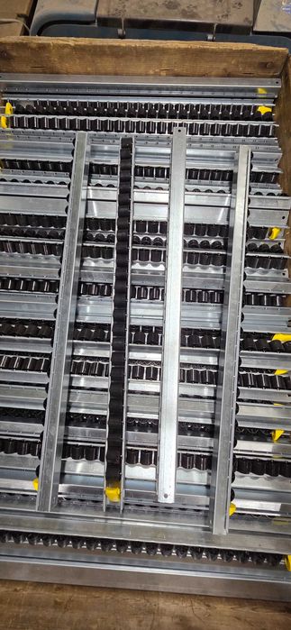 Listwy rolkowe z rolkami rolki transportowe cena za 1.szt 75 cm długie