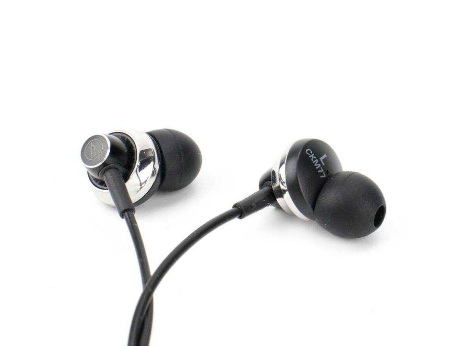 Навушники Audio-Technica ATH-CKM77 chrome НОВІ