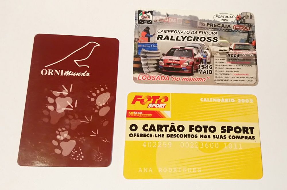 Calendários de Bolso - vários temas - Alf, Porto, Animais