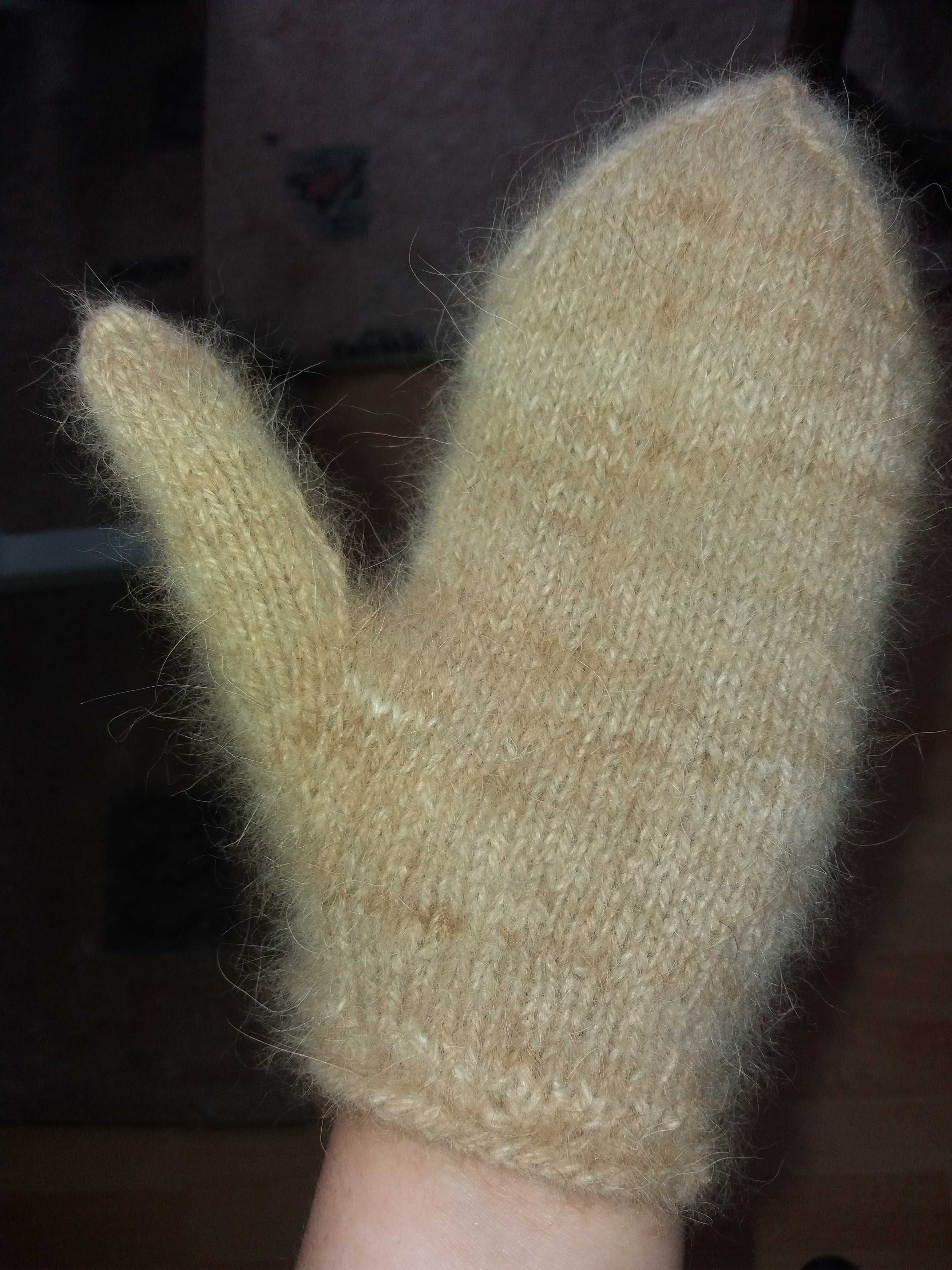 Носки, перчатки, варежки из собачьей шерсти
