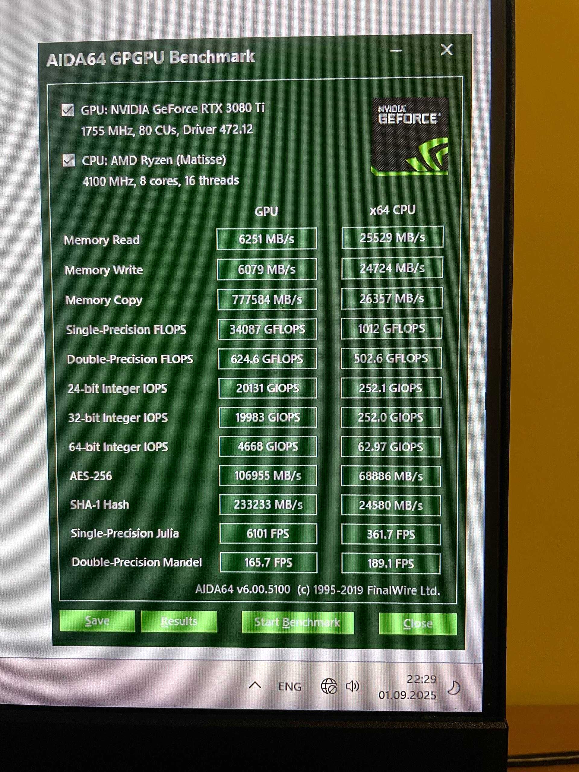 Відеокарта Nvidia RTX 3080TI 12Gb ASUS TUF Gaming  384bit ГАРАНТІЯ