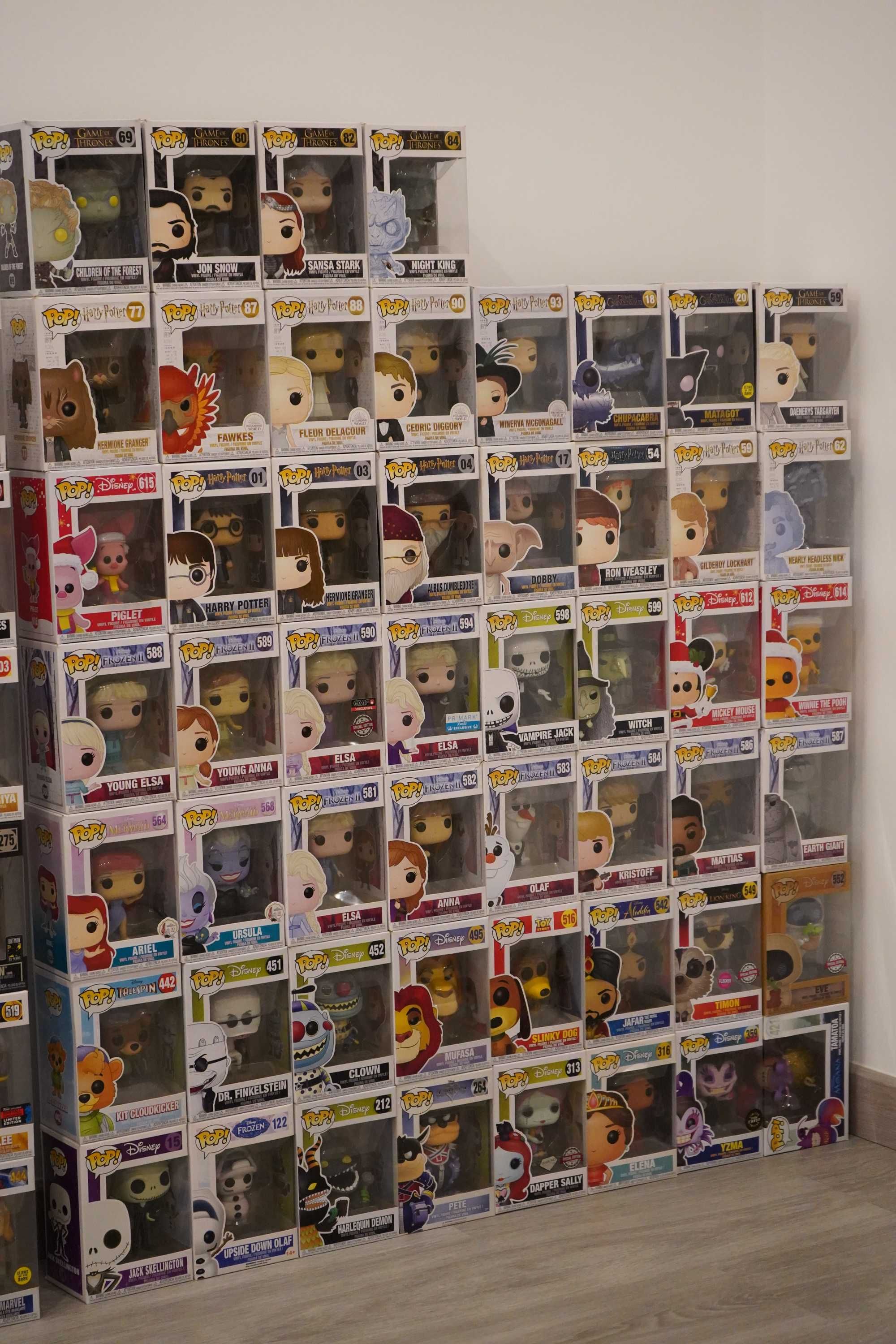 Funko Pop! +200 (Star Wars, Harry Potter, Disney, Marvel, DC, etc.)