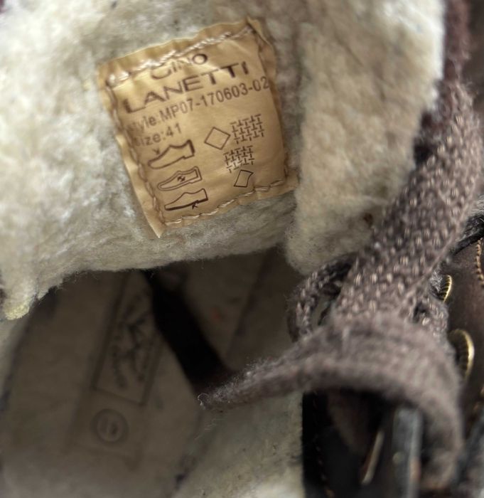 Buty trzewiki Gino Lanetti rozmiar 41 stan BDB