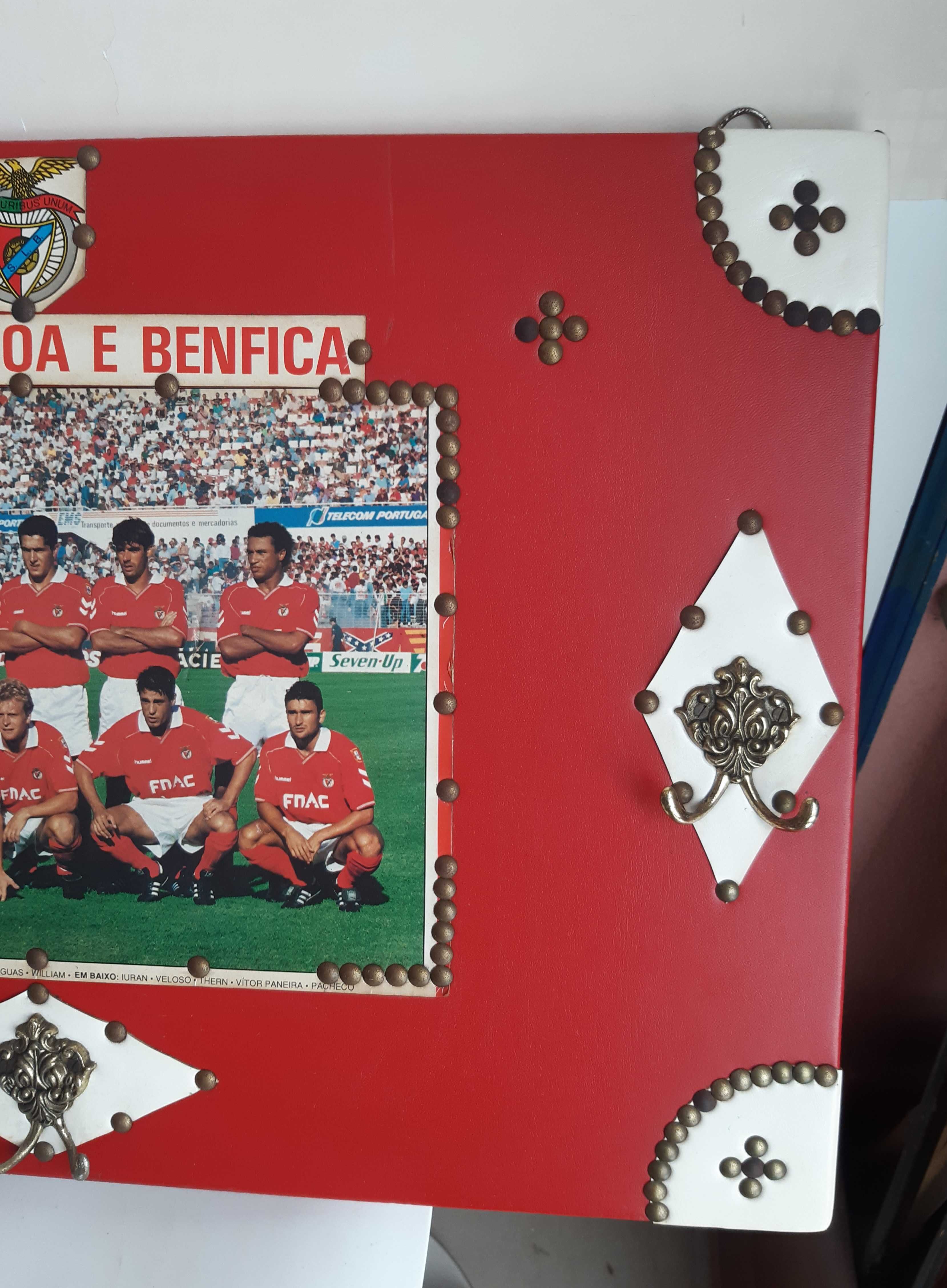 Cabide de parede Vintage "Benfica"