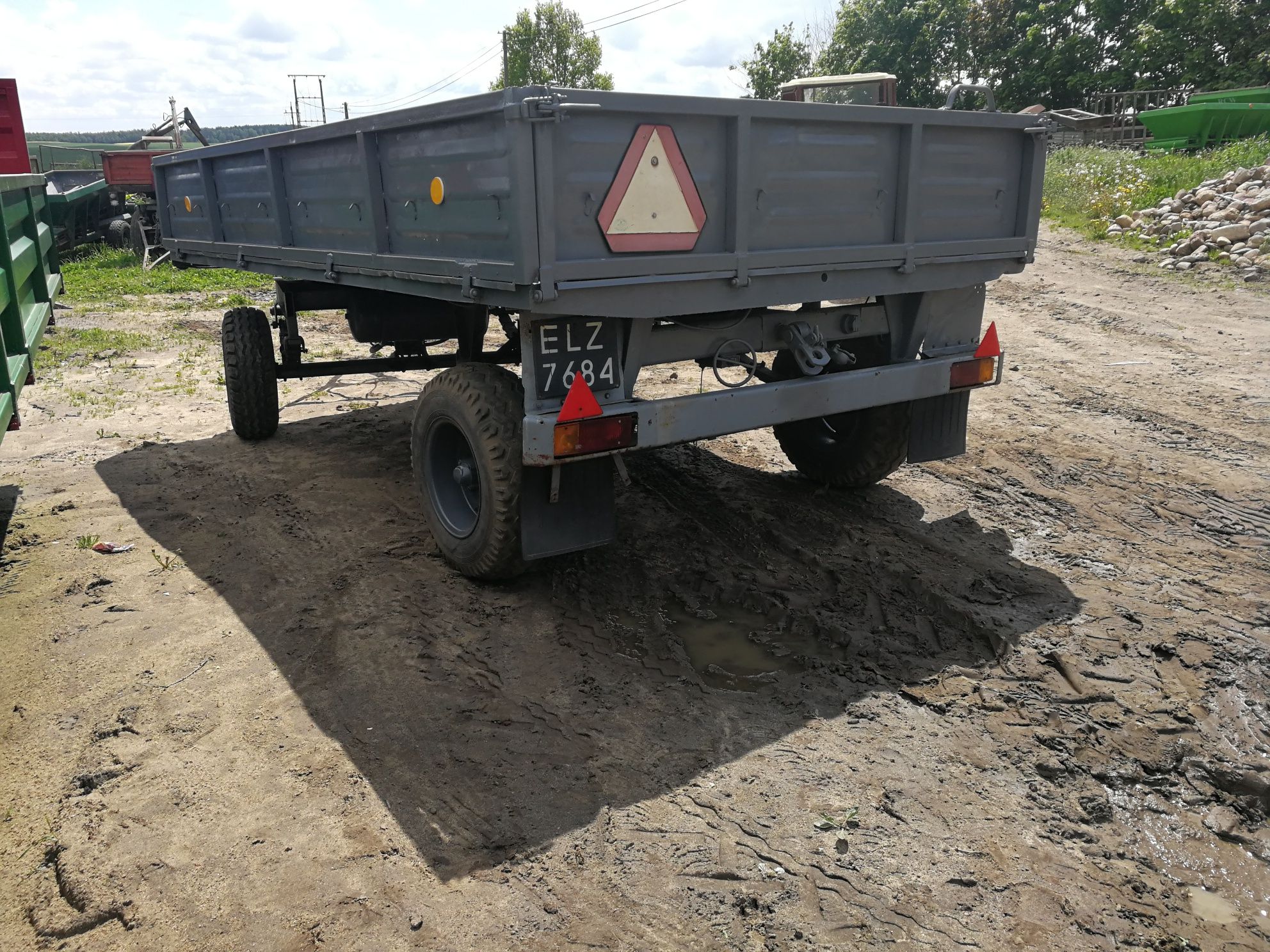 Przyczepa rolnicza autosan d46/d47 4t d732 d45 3,5t d35 sanok/