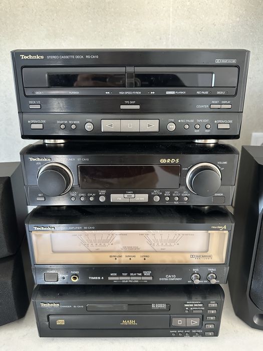 Aparelhagem completa Technics CA10 Vintage - Colunas originais