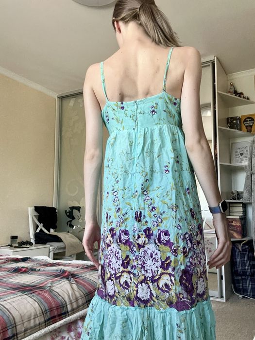 Довгий літній сарафан