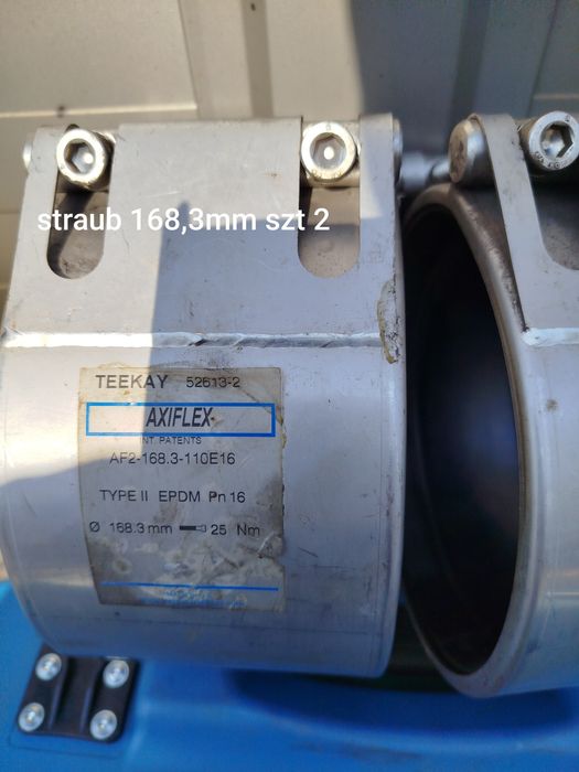 Straub flex 114.3, 60.3, 88.9,168.3, 273, 219.1 mm