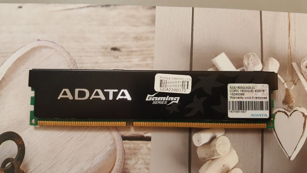 Pamięć Ram DDR3 4gb 1600mhz Warszawa