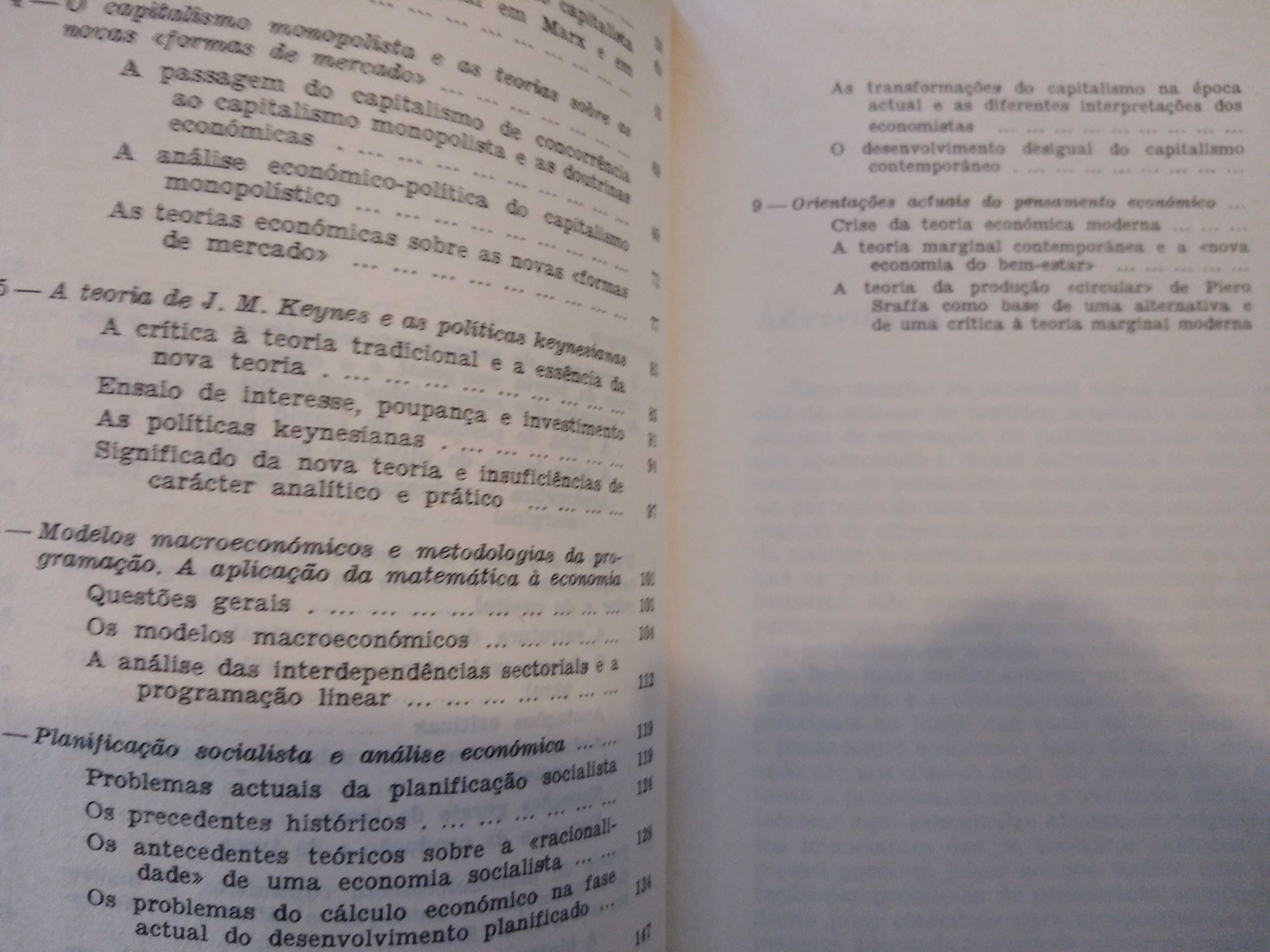 Vincenzo Vitello - O pensamento económico moderno