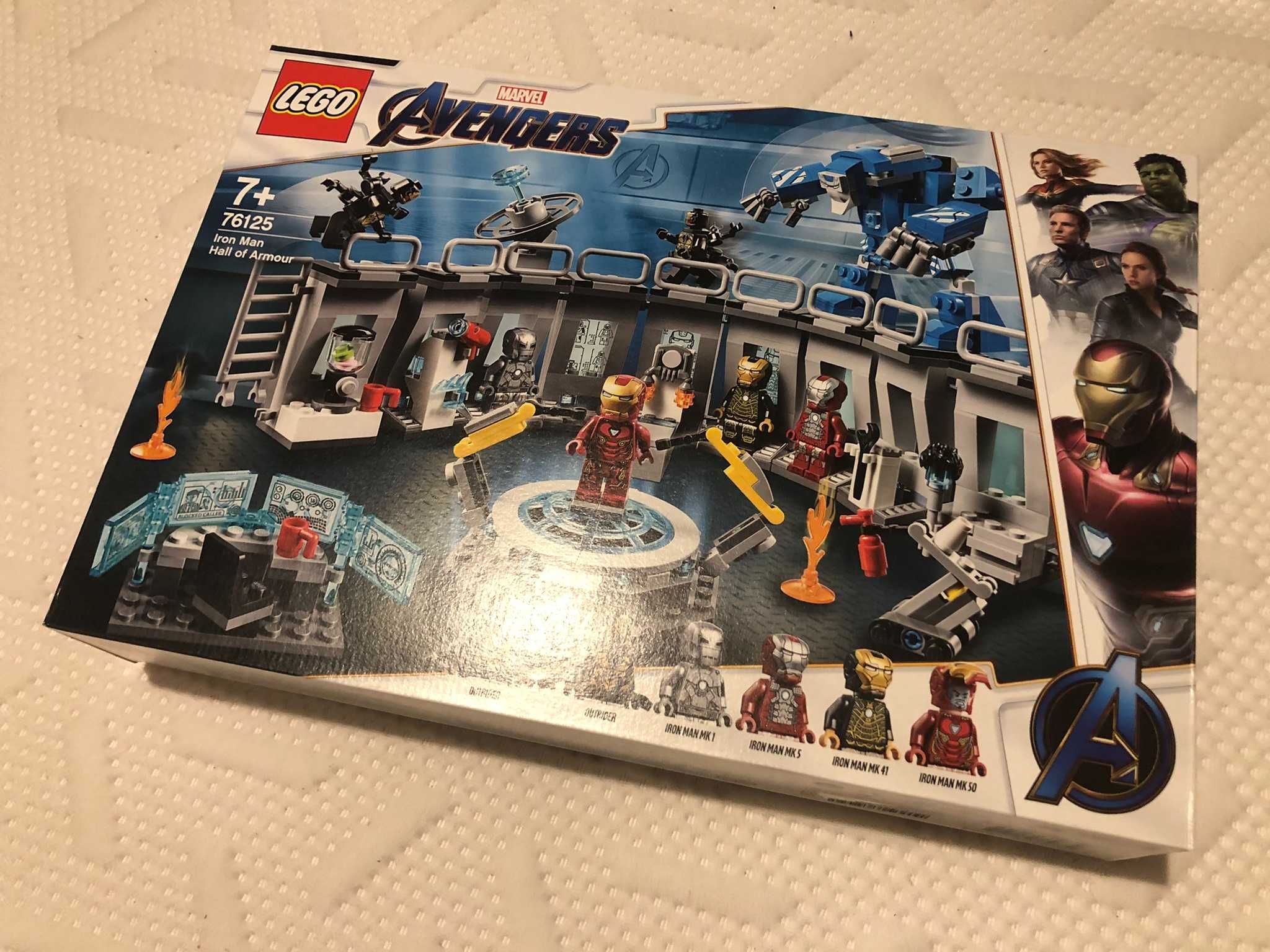 LEGO 76167, 76216, 76125 - Marvel Iron Man bez figurek - MOC/Bricklink