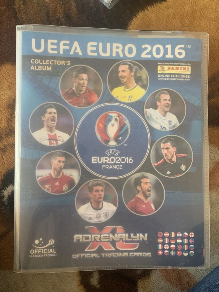 Album z kartami UEFA Euro 2016