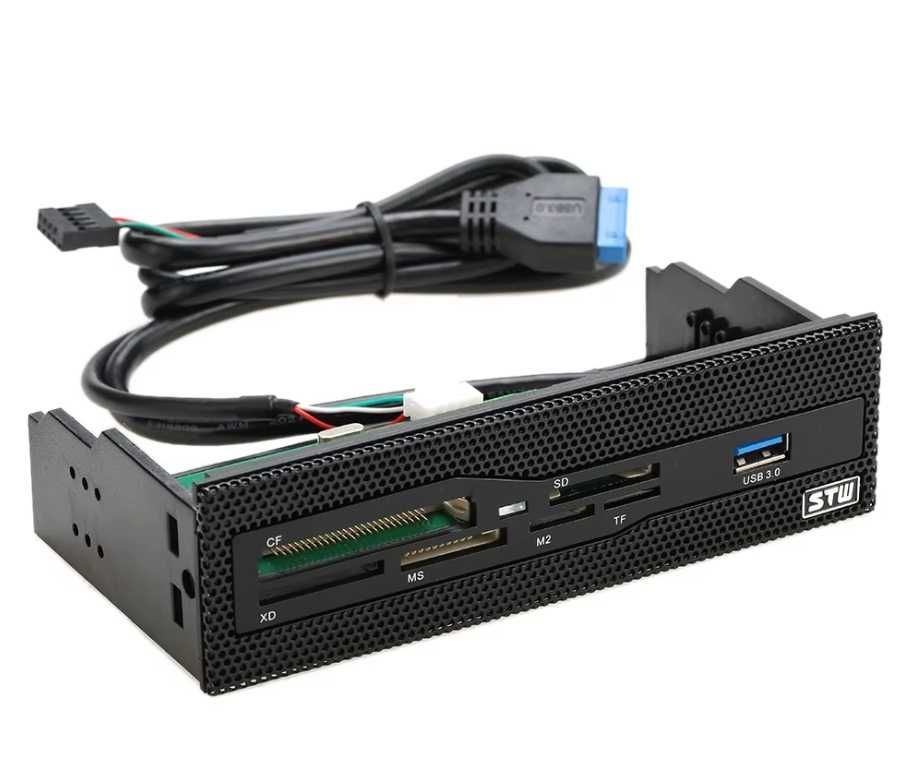 Передня панель, внутрішній хаб для ПК, USB, Кардрідер