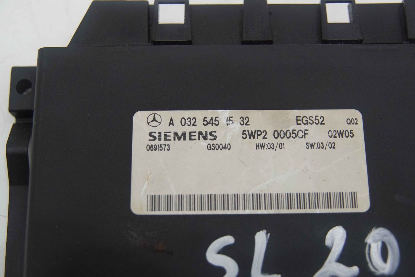 STEROWNIK SKRZYNI BIEGOW MERCEDES SL R230