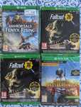 Zestaw 4 gier Immortals fenyx rising BATTLEGROUNDS PL Fallout 76 XBOX