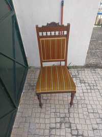 cadeira madeira antiga