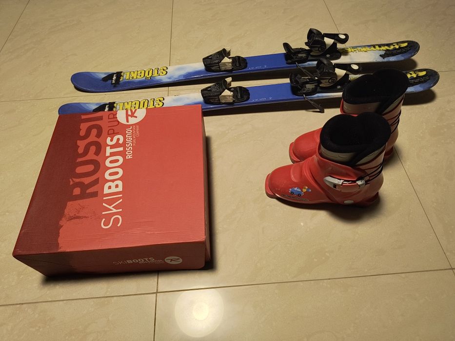 Buty narciarskie Rossignol + narty Volki