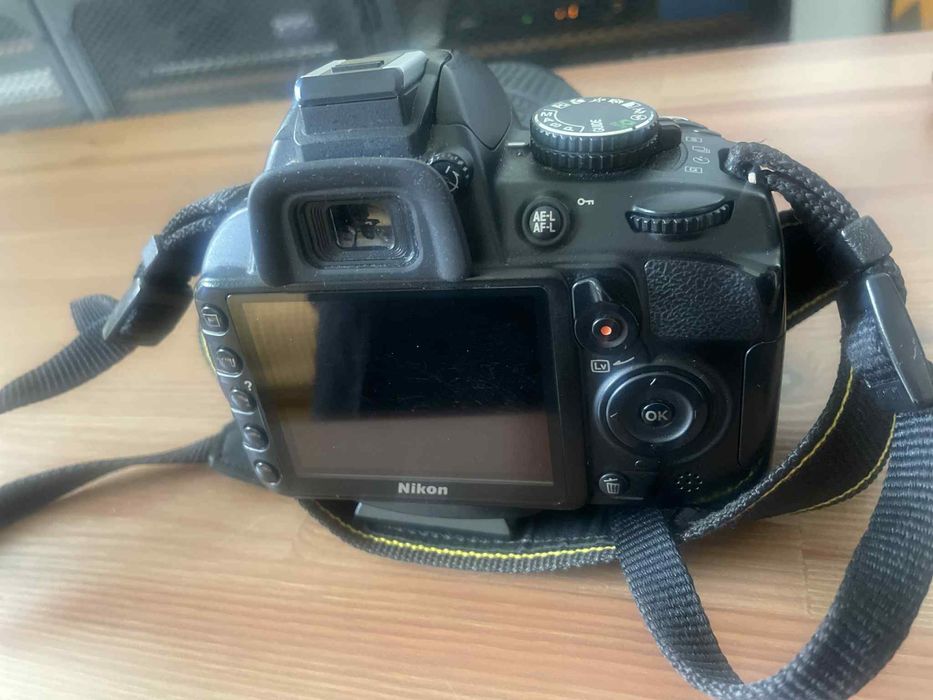 Nikon lustrzanka + obiektyw + torba