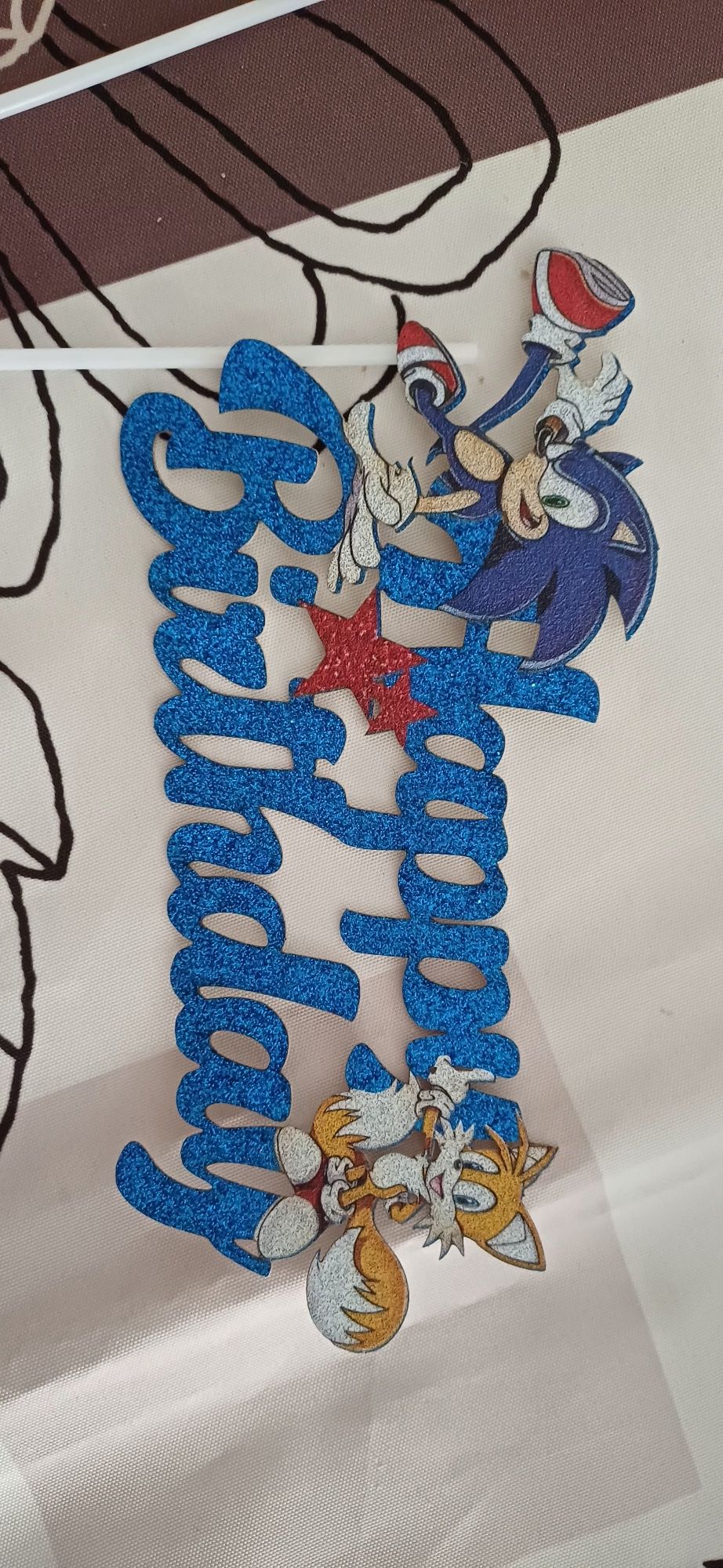 Decoração sonic aniversário
