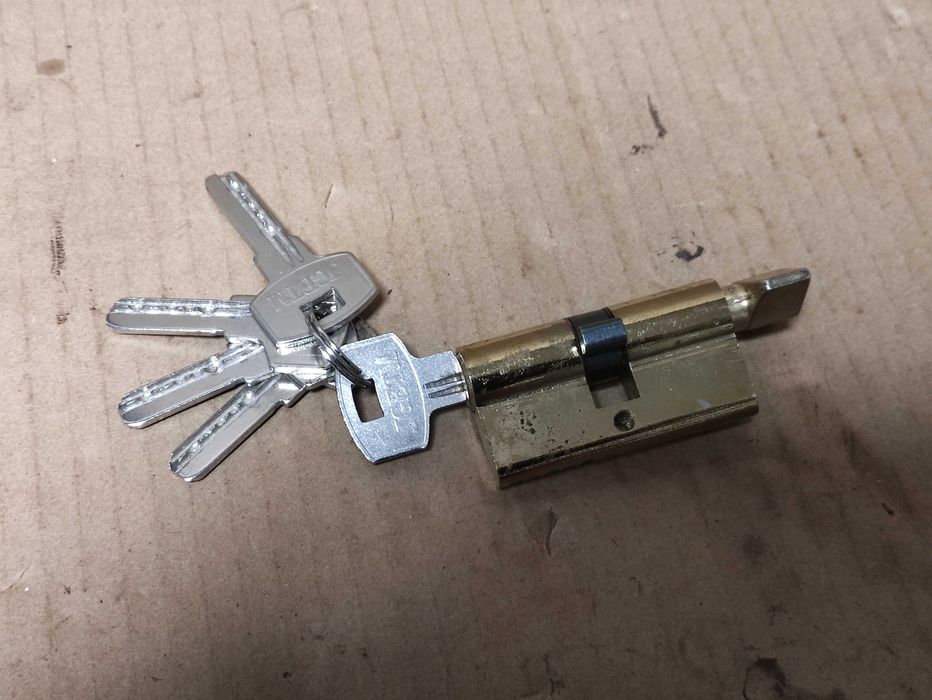 Wkładka patentowa bębenkowa 5 kluczy