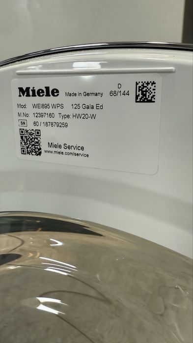 Пральна  машина WEI 895wps. Стан ідеальний. 2024 рік.