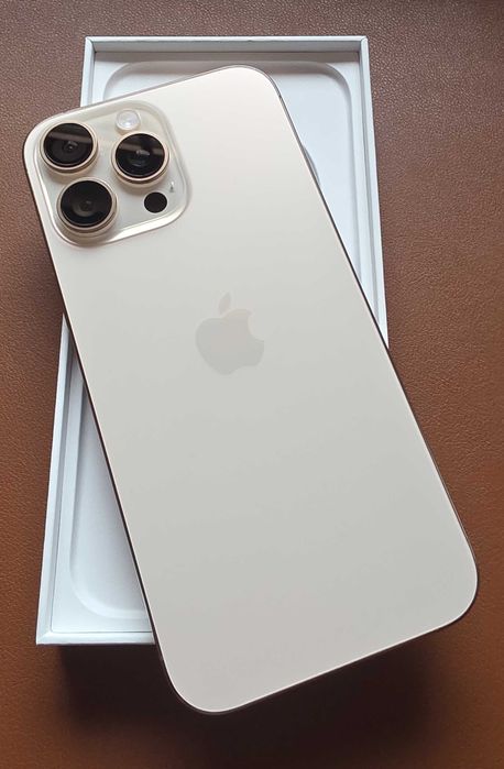 iPhone 16 Pro Max Desert Titanium 256Gb SIM+ESIM Ideał!