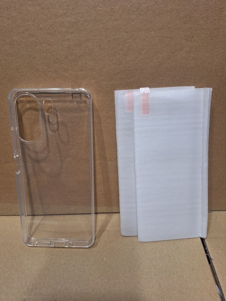 Etui silikonowe Samsung Galaxy S24 plus+2 szkła hartowabe
