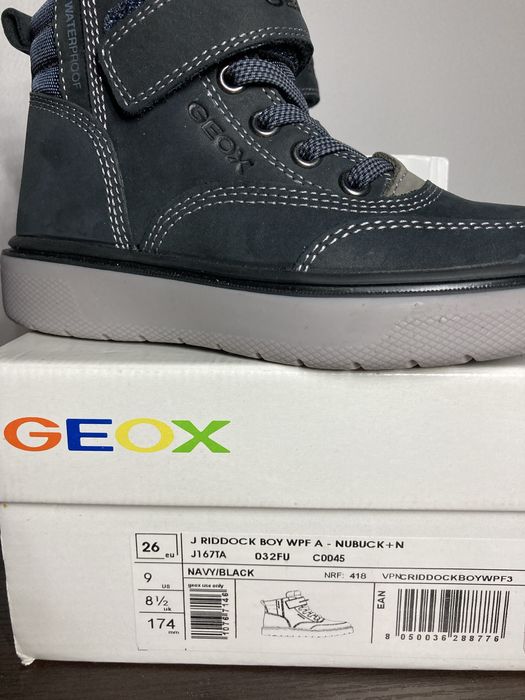 Хайтопи, черевик, снікерси Geox