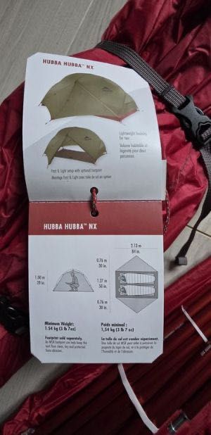 Namiot MSR Hubba Hubba NX2