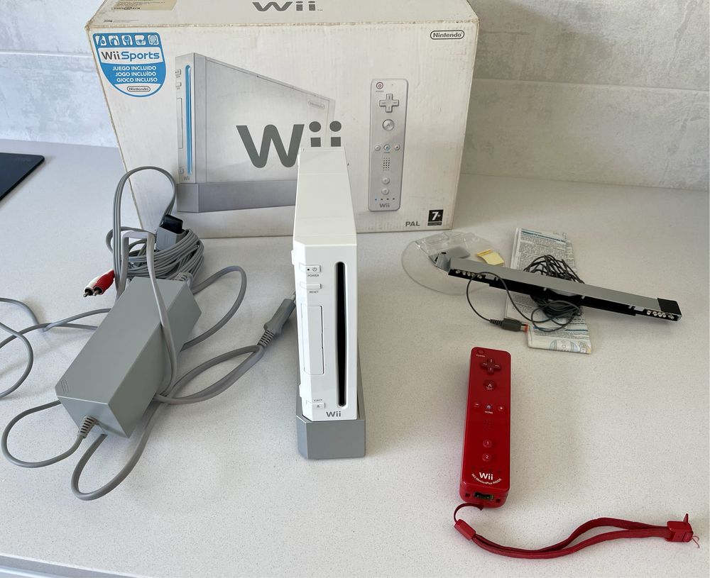 Nintendo Wii - caixa  retro compatível Game Cube