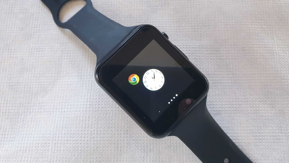 Relógio Smartwatch Com Slot Cartão SIM - NOVO