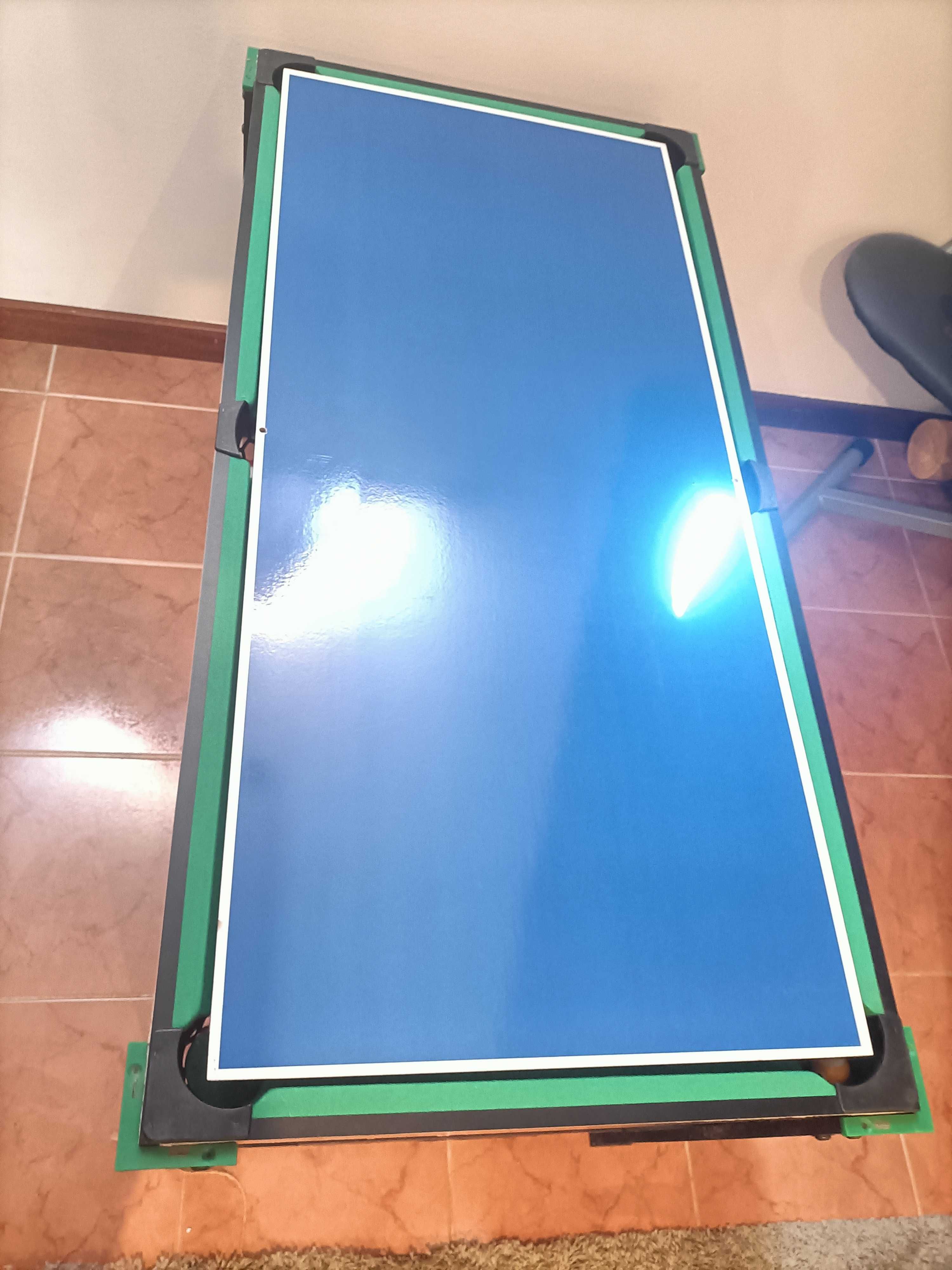 Mesa infantil matrecos, snooker e mais jogos