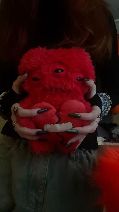 Fuggler Heart pink ang red