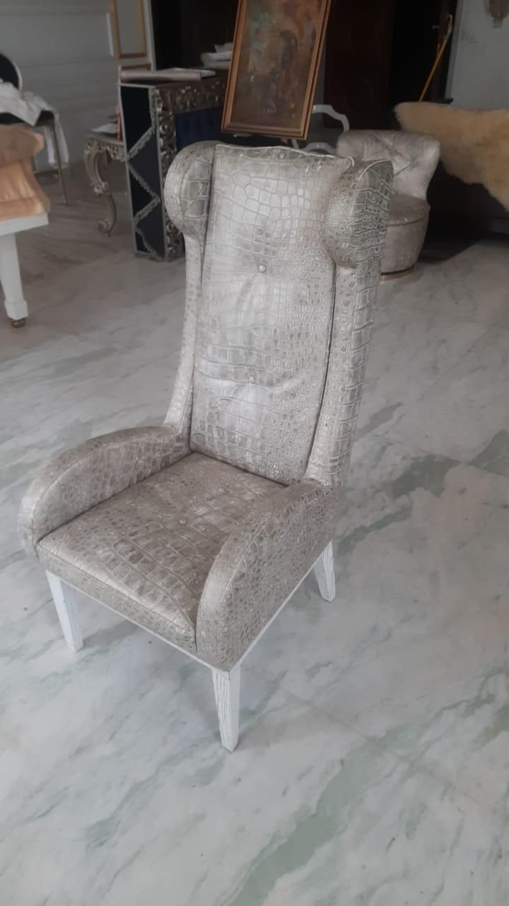 Кресло кожаное питон Италия