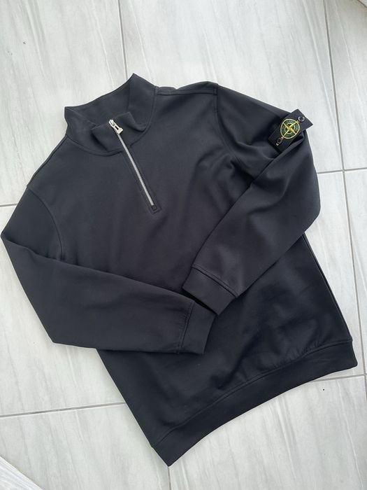 Zip-кофта Stone Island чорна